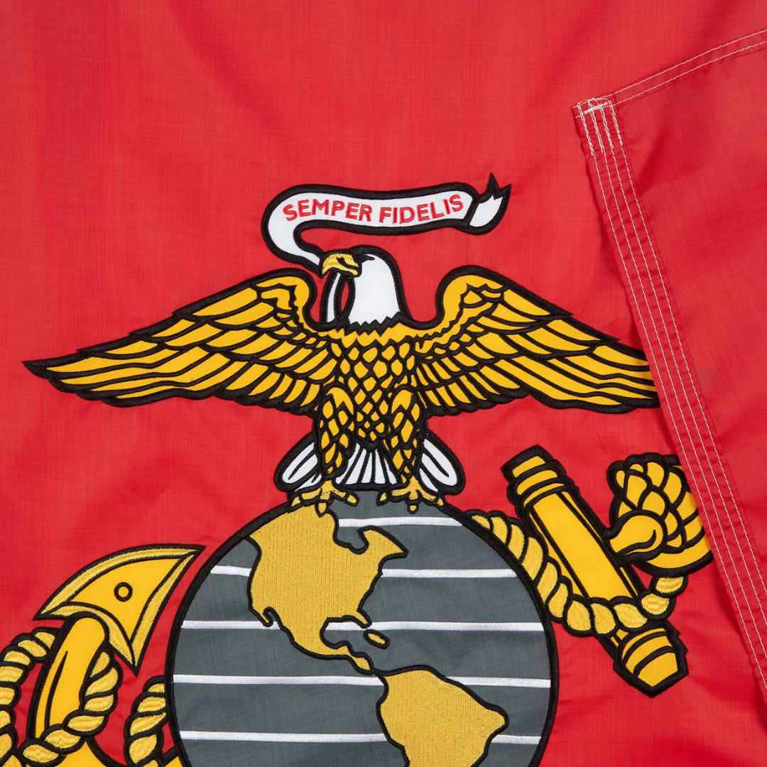 3' x 5' U.S. Marine Corps Flag Set - Image 9